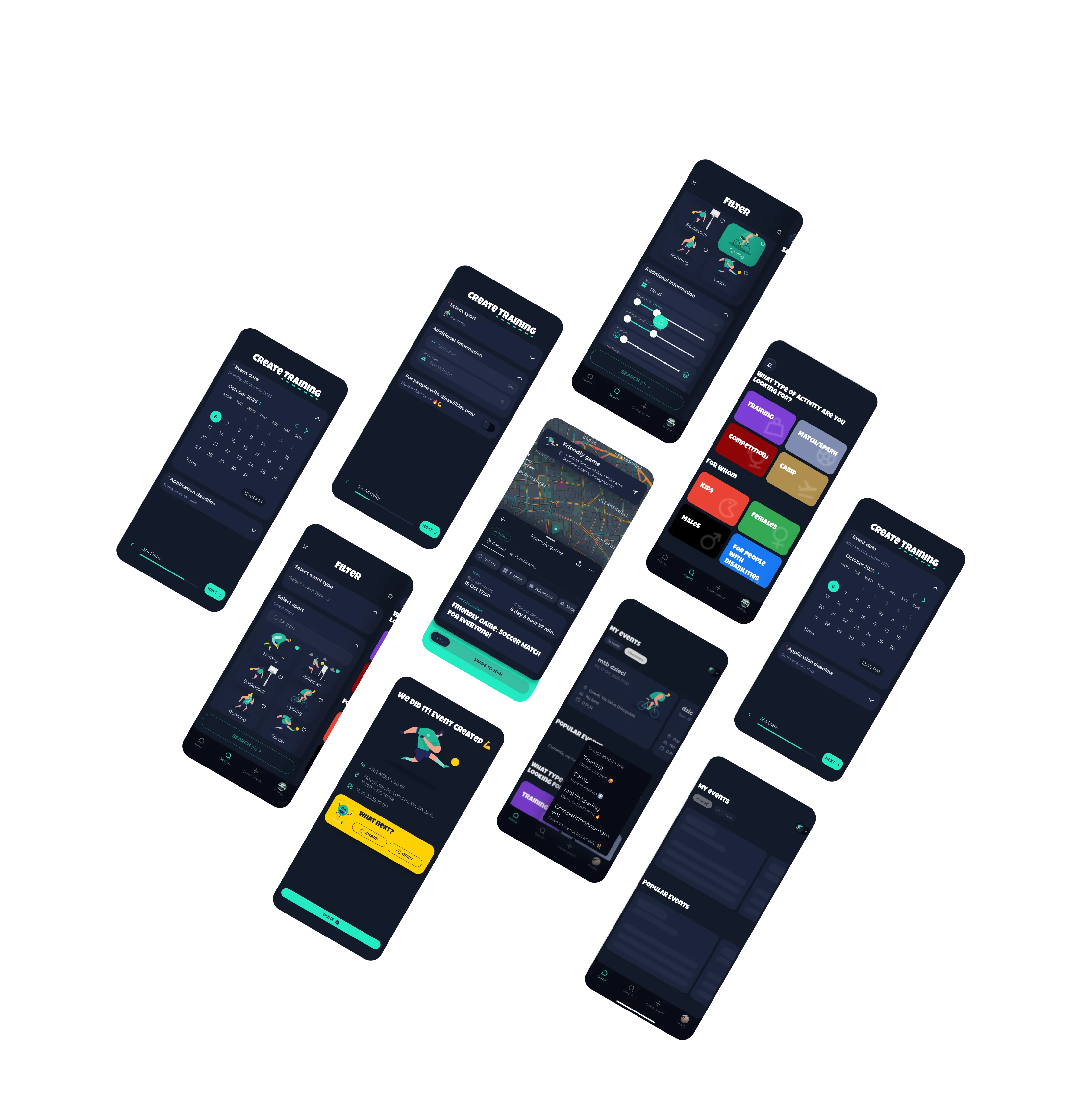 Podgląd aplikacji Kto Będzie na telefonie